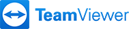 logo teamviewer blue